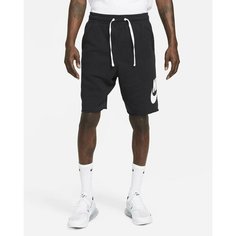 Шорты спортивные NIKE Club, размер S, черный