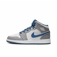 Кроссовки NIKE Air Jordan 1 Mid, размер 38EU/5.5US, серый
