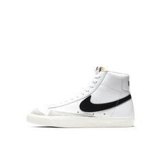 Кроссовки NIKE Blazer Mid 77, размер 7 US, белый/черный