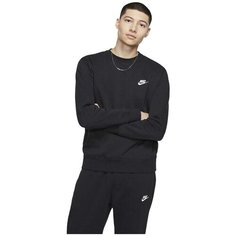 Свитшот спортивный NIKE CLUB, размер L, , black/white