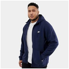 Толстовка спортивная NIKE Club, размер 2XL, , синий