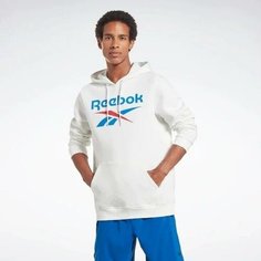Толстовка спортивная Reebok Identity, размер L, , white