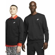 Свитшот NIKE Sportswear Club Crew, размер XS, , black/white