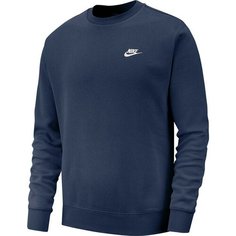Свитшот спортивный NIKE CLUB, размер XL, , midnight navy