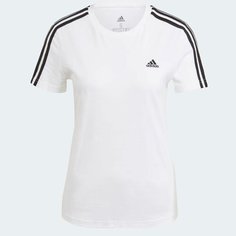 Футболка спортивная adidas essentials , размер S, белый