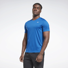 Футболка спортивная Reebok Training Tech, размер M, синий