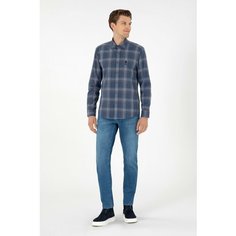 Рубашка U.S. POLO ASSN., размер 50, cиний