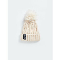 Шапка LC Waikiki для девочек, размер 6-10 лет, light beige