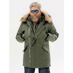 Куртка Apolloget, размер 5XL, оливковый