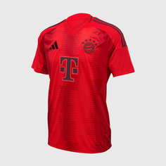 Футболка adidas FC Bayern, размер S, красный
