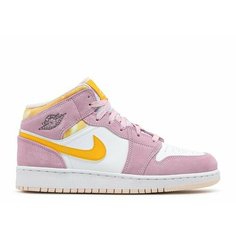 Кроссовки NIKE, размер 5.5US / 38EUR, мультиколор, белый, розовый, красный, желтый