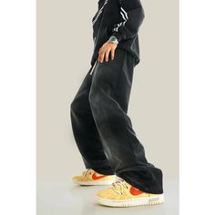 Брюки спортивные OFF STREET, размер M, черный/черный