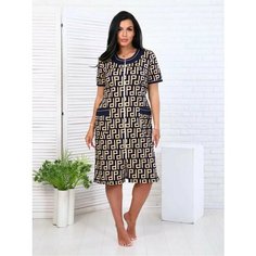 Халат Domini Style, размер 56, золотой