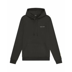 Худи Lyle & Scott Embroidered Hoodie, размер XXL, , серый