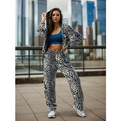 Костюм спортивный Instinity, размер 50, серый, черный