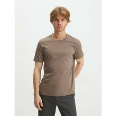 Футболка Maison David, размер XXL, коричневый, серый