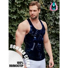 Майка спортивная MARRENGO Спортивная серия, размер 52, черный