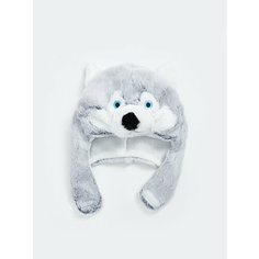 Шапка ушанка LC Waikiki для мальчиков, размер 4-6 лет, light grey