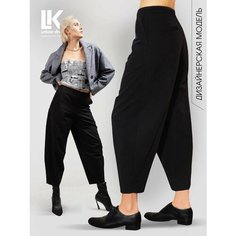 Брюки классические LK urban dress, размер 44, черный/черный