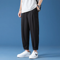 Брюки джоггеры , размер 4XL, черный Sanshun Clothing