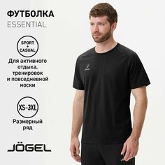 Футболка спортивная Jogel, размер XS, черный