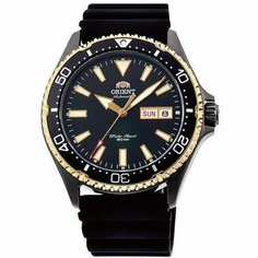 Наручные часы ORIENT, золотой, черный