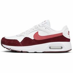 Кроссовки NIKE W AIR MAX SC, полнота F, размер 7,5 US, белый-красный