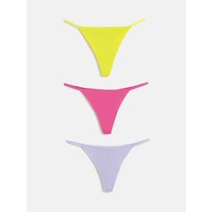 Трусы Concept club, комплект из 3 шт., размер XS, цветной