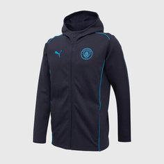 Толстовка спортивная PUMA FC Manchester City, размер L, , темно-синий