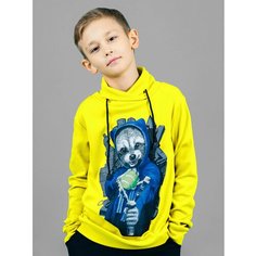 Свитшот ИНОВО, размер 128, желтый