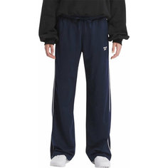Брюки Reebok Identity Back Vector Tricot Track Pants, размер L, cиний