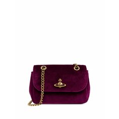 Сумка Vivienne Westwood, фиолетовый