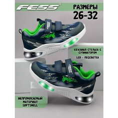 Кроссовки FESS Школа 2024, размер 32