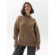 Джемпер KIVI CLOTHING, размер 40-48, , кофейный