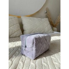 Косметичка 10х11х18 см, , серый Без бренда