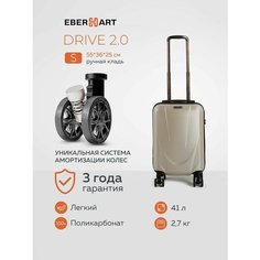 Чемодан Eberhart, 41 л, размер S, шампань