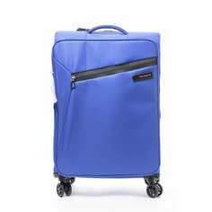 Чемодан Samsonite, 73 л, размер M, голубой