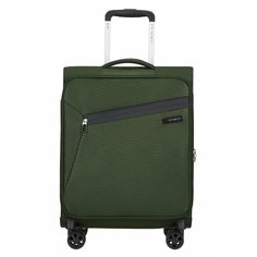 Чемодан Samsonite, 73 л, размер M, зелeный