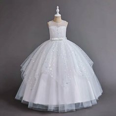 Платье, размер 110, белый Max Garment