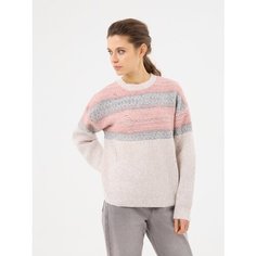 Джемпер Sela, размер S INT, , ультра светло-серый