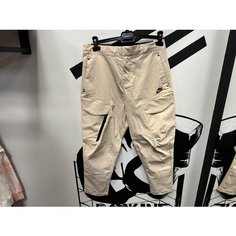 Брюки NIKE, размер L, бежевый