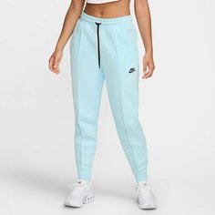 Брюки спортивные NIKE Tech Fleece, размер 42-44, голубой