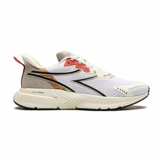 Кроссовки Diadora Осень-зима 2024, размер 9.5, белый/бежевый