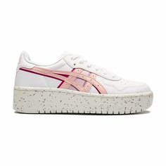 Кеды ASICS Осень-зима 2024, размер T37, белый/розовый