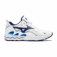 Кроссовки Mizuno Осень-зима 2024, размер T85, белый/синий