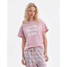 Футболка Gloria Jeans, размер M (44), пыльно-розовый