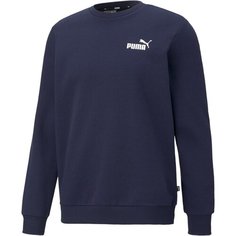 Свитшот спортивный PUMA Small Logo Crew, размер M, , синий
