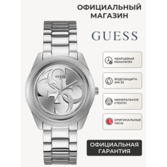 Наручные часы GUESS, серебристый