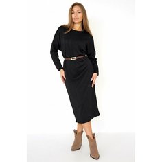 Платье Lika Dress, размер 52, черный-черный