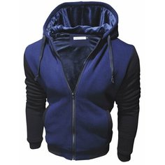 Толстовка Envy Lab, размер XXL, , синий/черный